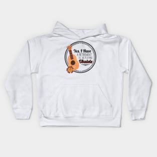 Best Ukulele Musician Gift Kids Hoodie